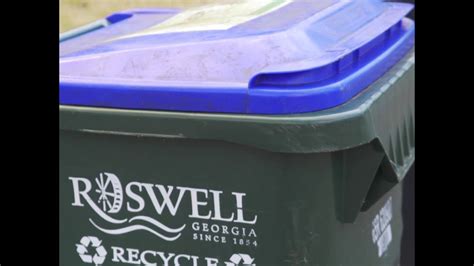 roswell garbage|roswell ga trash collection.